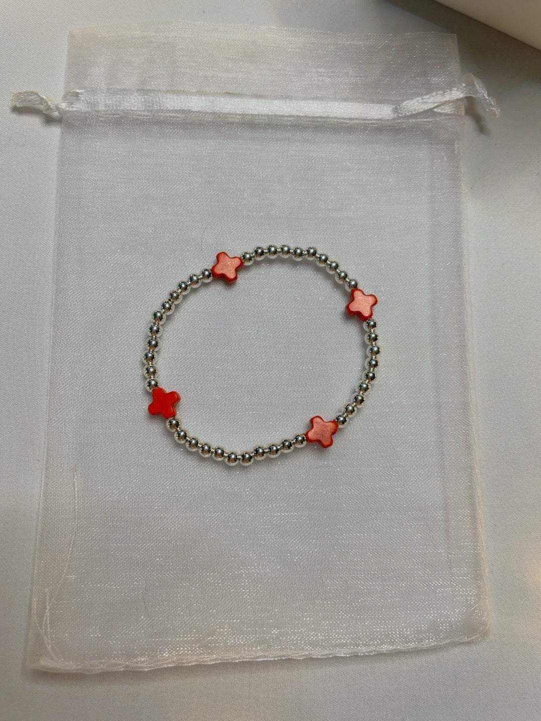 Mini cross bracelet