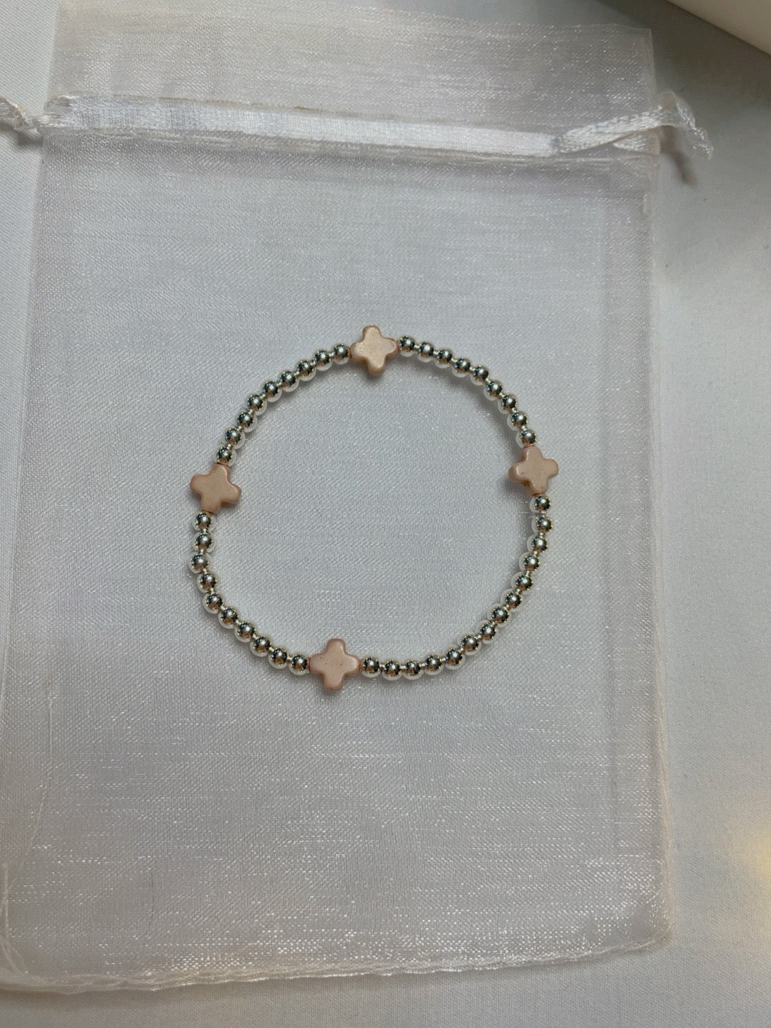 Mini cross bracelet