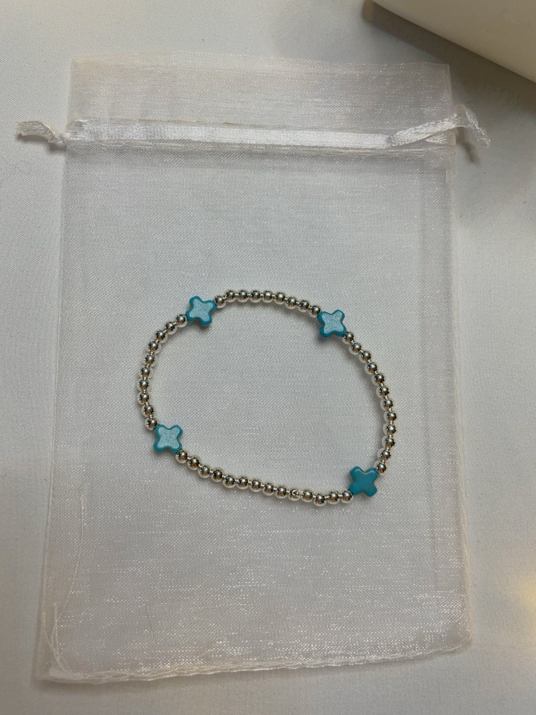 Mini cross bracelet