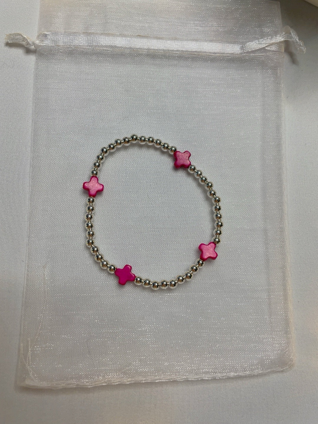 Mini cross bracelet