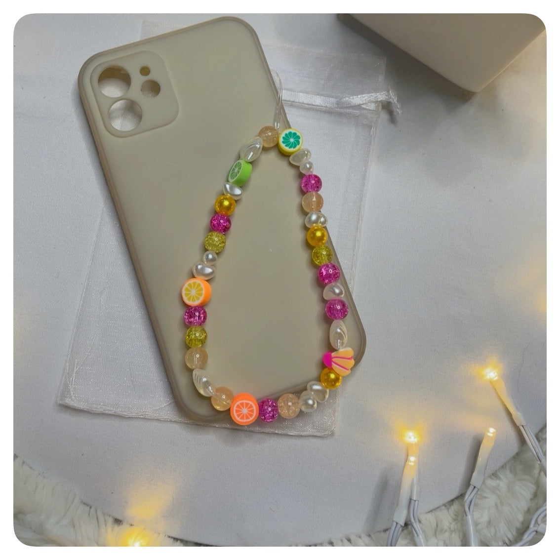 Fruity phone charm