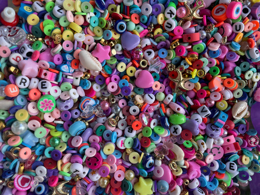 Preppy bead confetti